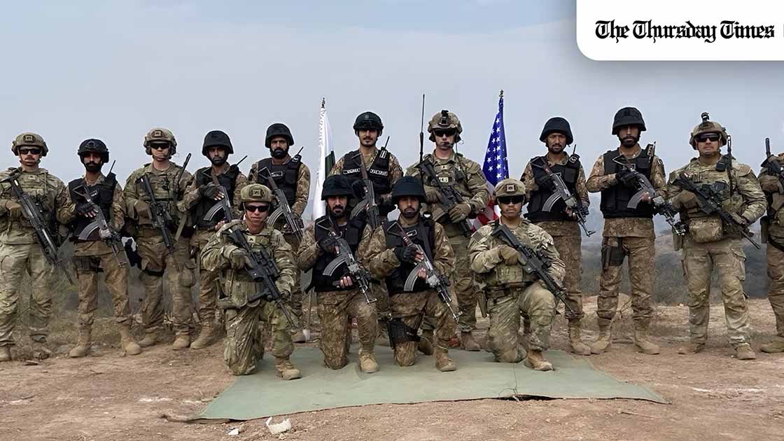The United States and Pakistan have completed a joint counterterrorism training exercise, signalling sustained military cooperation despite shifting regional geopolitics. — FILE