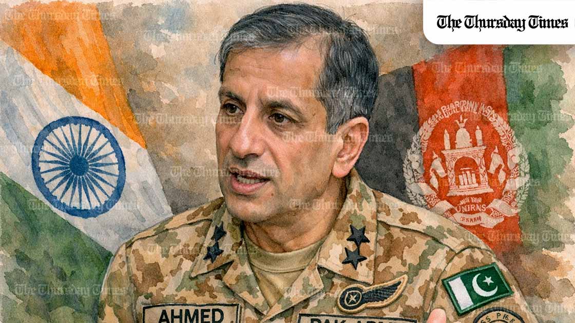 Ahmed Sharif has pulled off what too many official pressers avoid. He put the year on the table as a ledger, not a mood. Operations, incidents, deaths, disruptions. — MICHAEL MCCALL FOR THE THURSDAY TIMES