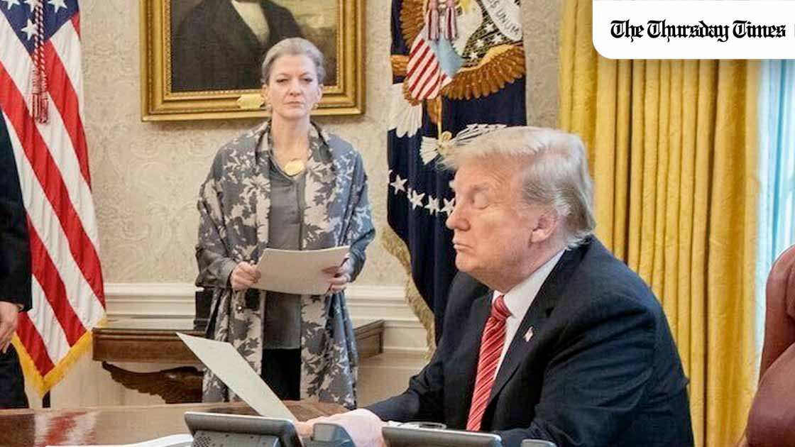 Allison M. Hooker, the US Under Secretary of State for Political Affairs, said in a post on X that she had spoken with Pakistan’s Foreign Secretary, Ambassador Amna Baloch. — FILE/THE THURSDAY TIMES