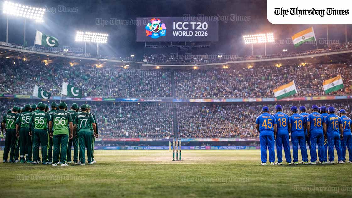 Pakistan will compete in the T20 World Cup 2026 but will not play its scheduled match against India, citing security, national interest and principle. — FILE/THE THURSDAY TIMES