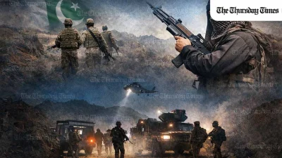 Seven soldiers were abducted in Khuzdar while travelling on leave, prompting large-scale intelligence-based operations focused on their safe recovery as authorities dismiss misleading narratives and warn of decisive consequences. — FILE/THE THURSDAY TIMES