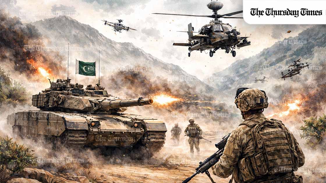 Visible strength reassures populations, sustains troop morale and undermines militant propaganda. Operational credibility is a force multiplier: it deters adversaries and reinforces the perception of state control. — MICHAEL MCCALL FOR THE THURSDAY TIMES