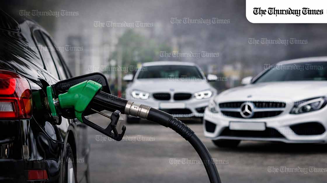 Pakistan has raised the levy on high-octane fuel to Rs300 per litre in a move aimed at luxury vehicle users, with the government saying the measure will create fiscal space and fund relief for the wider public. — FILE/THE THURSDAY TIMES