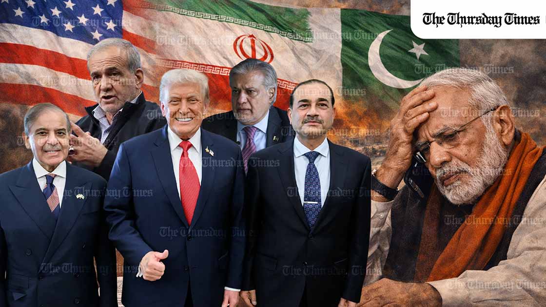 Pakistan’s emergence as a potential intermediary between Washington and Tehran is reshaping the diplomatic map of the Iran crisis and forcing India to reckon with Islamabad’s renewed relevance. — FILE/THE THURSDAY TIMES