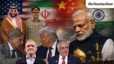 Pakistan’s emerging role as a mediator in the US-Iran crisis has increased its diplomatic relevance, challenged India’s effort to sideline it, and reshaped regional perceptions of power and utility. — FILE/THE THURSDAY TIMES