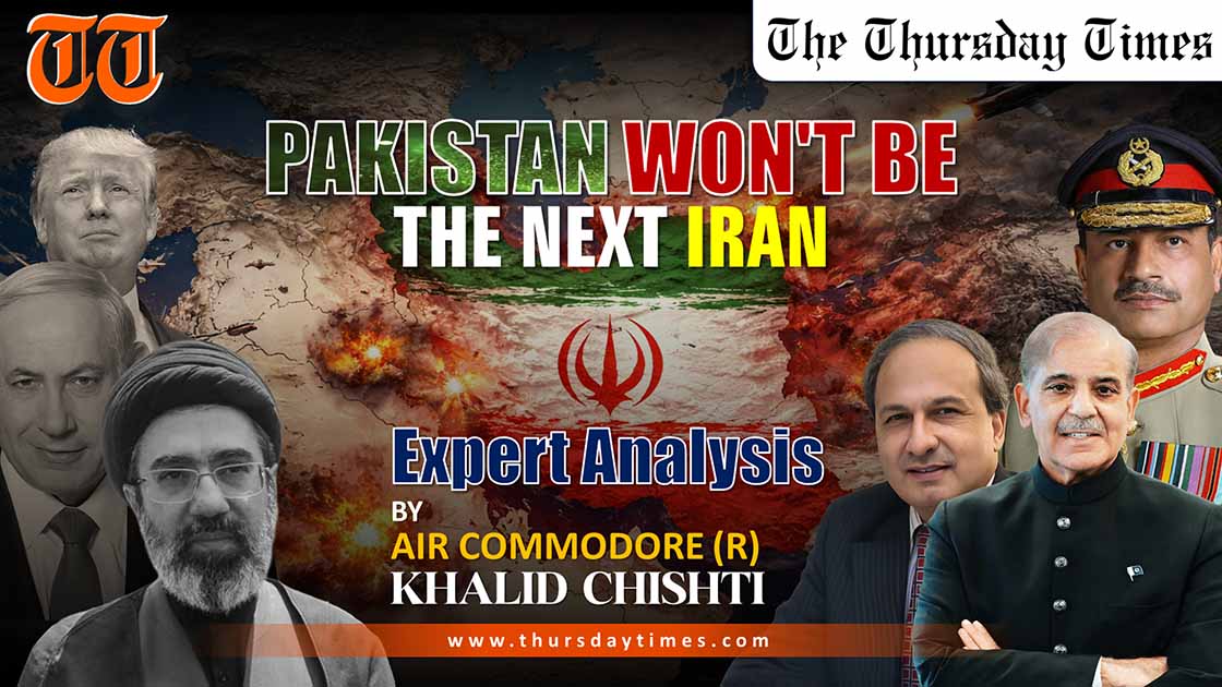 Pakistan’s operations against Afghanistan are a strategic necessity to stop terrorism, not a bid for regime change, warns that India has turned to proxy war after military failure, says Pakistan understands the India-Israel nexus, and insists the country will never become another Iran. — FILE/THE THURSDAY TIMES