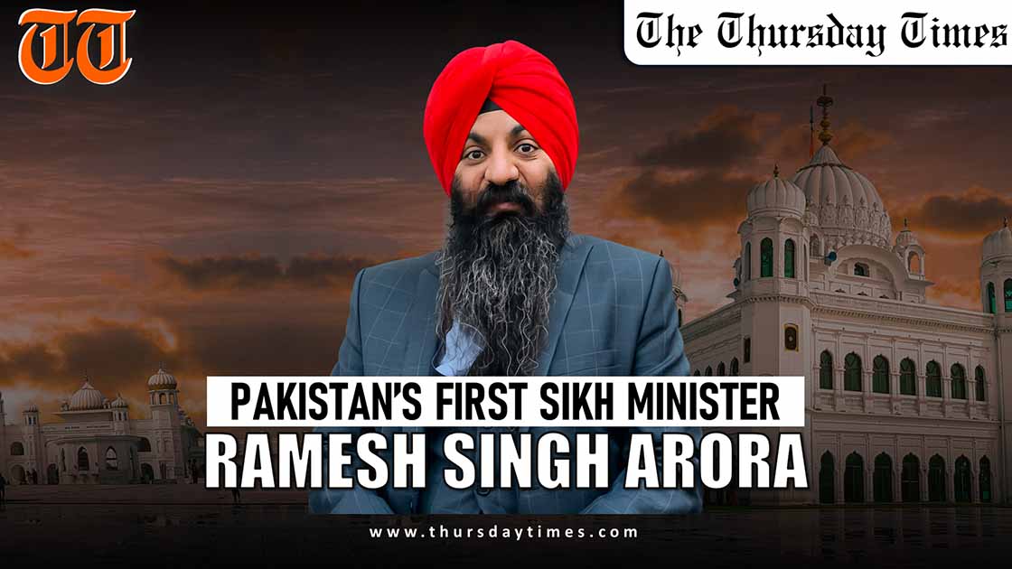 Ramesh Singh Arora speaks in an exclusive interview about Sikh ties with Pakistan, minority rights, religious freedom, gurdwara restoration and Sikh pilgrimage to sacred sites including Nankana Sahib and Kartarpur. — FILE/THE THURSDAY TIMES