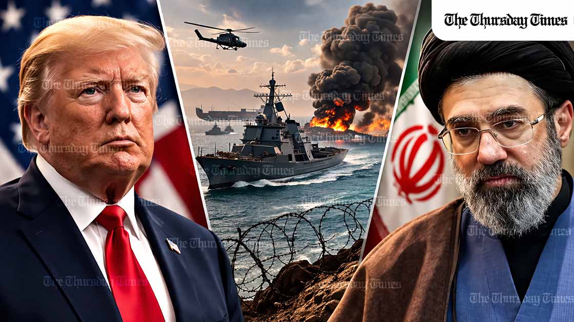 As war continues into its third week, the Trump administration is quietly preparing for possible talks with Iran while major disputes remain over a ceasefire, Hormuz, nuclear restrictions, missiles, and regional proxies. — FILE/THE THURSDAY TIMES