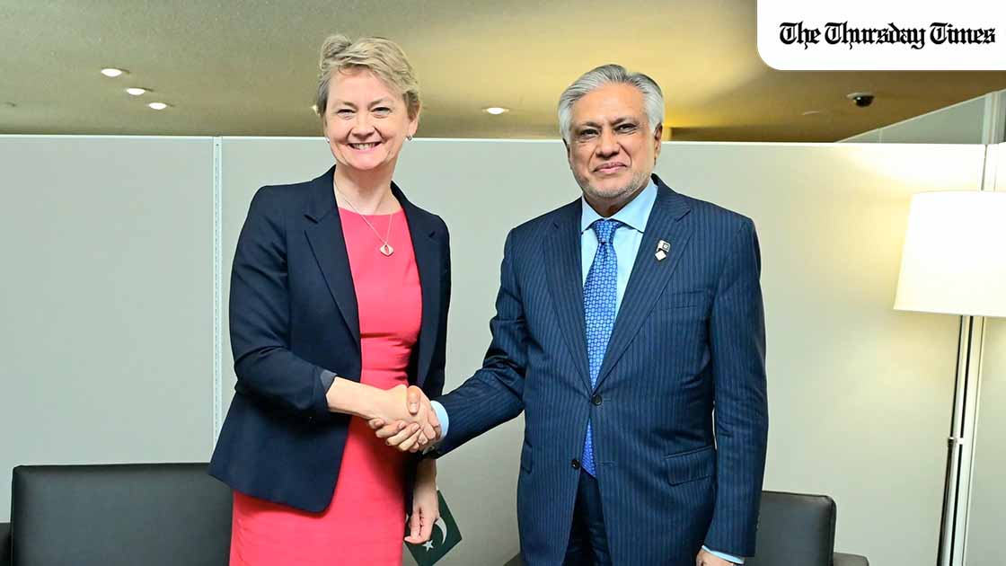 Pakistan and the UK discussed recent U.S.-Iran talks in Islamabad, with Britain praising Islamabad’s role and both sides urging full adherence to a fragile ceasefire. — MOFA