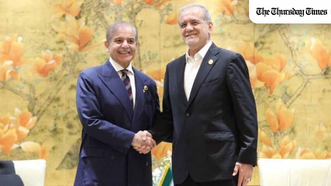 Prime Minister Shehbaz Sharif spoke with Iranian President Masoud Pezeshkian, during which Tehran confirmed it will join the Islamabad talks and praised Pakistan’s diplomatic role in the temporary US-Iran ceasefire. — FILE