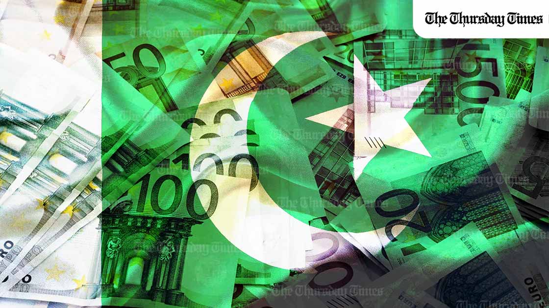 Pakistan has raised $500 million through a three-year Eurobond at 6.975 per cent, a move seen as a major sign of renewed access to global capital markets. — MONTAGE/THE THURSDAY TIMES