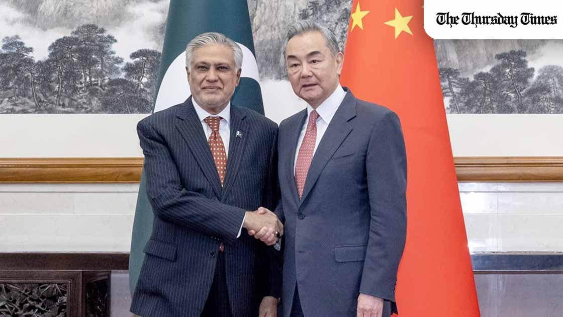 Pakistan and China reaffirmed their commitment to diplomacy following the recent U.S.-Iran talks in Islamabad, with Beijing backing Islamabad’s role and both sides emphasising dialogue as the only path to lasting peace. — FILE