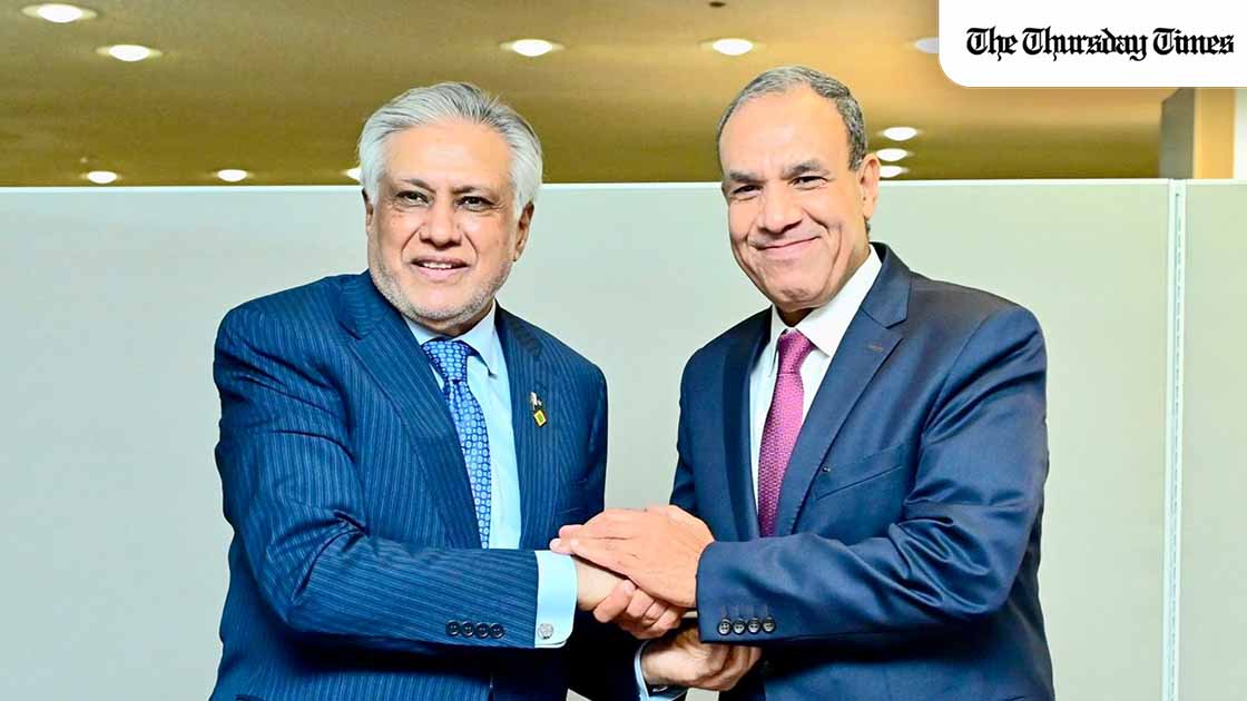 Pakistan and Egypt stressed dialogue and engagement in a key diplomatic call, with Ishaq Dar and Badr Abdelatty agreeing to remain in close contact amid regional tensions. — FILE