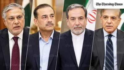 Iran says Pakistan holds a special place in its foreign policy as Araqchi meets Shehbaz Sharif in Islamabad. — MONTAGE/THE THURSDAY TIMES