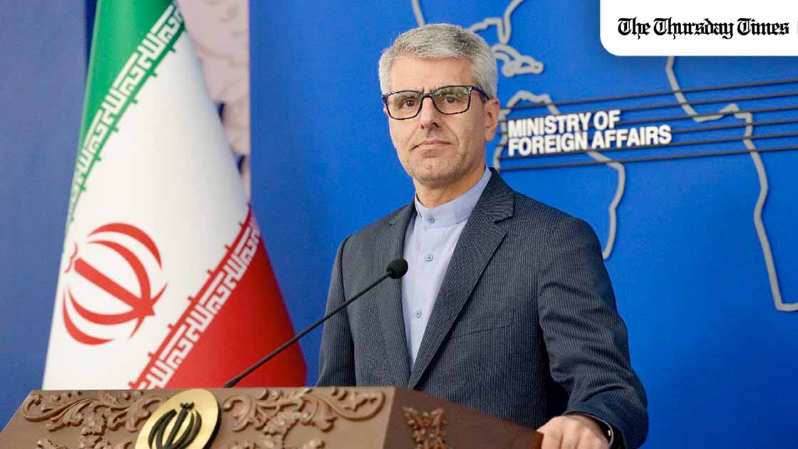 Esmaeil Baqaei, the spokesman for Iran’s foreign ministry, says Pakistan is currently the only official mediator between Tehran and Washington, a statement that sharply raises Islamabad’s diplomatic profile. — FILE