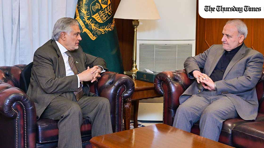 Iran’s envoy praises Ishaq Dar and Pakistan’s Foreign Office diplomats for the quiet, disciplined work that makes dialogue possible and peace attainable. — FILE/MOFA PAKISTAN