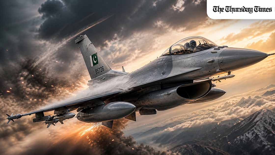 United States has issued a fresh F-16 support contract covering Pakistan, extending technical assistance for radar systems used by the fleet. — FILE/THE THURSDAY TIMES
