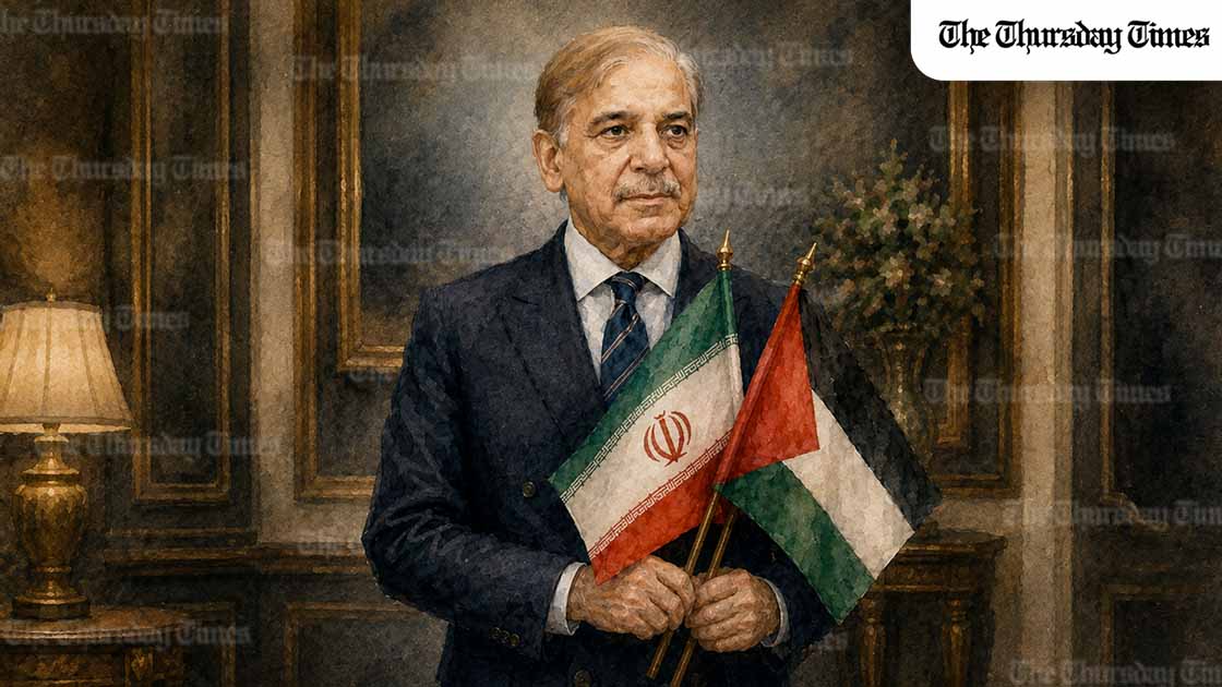 Trump’s attempt to link an Iran settlement with Abraham Accords expansion places Pakistan in a position it has long refused: treating Palestine as a transactional file. — MICHAEL MCCALL FOR THE THURSDAY TIMES