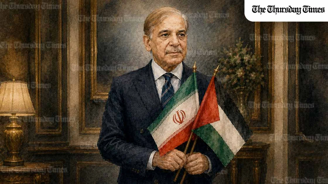 Trump’s attempt to link an Iran settlement with Abraham Accords expansion places Pakistan in a position it has long refused: treating Palestine as a transactional file. — MICHAEL MCCALL FOR THE THURSDAY TIMES