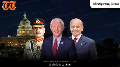 US Congressman Jack Bergman has written to PM Shehbaz Sharif and Field Marshal Asim Munir praising Pakistan's "true statesmanship" in the ongoing US-Iran peace talks. — FILE/THE THURSDAY TIMES