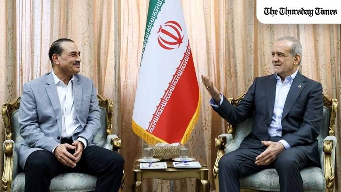 Field Marshal Asim Munir meets Iranian President Masoud Pezeshkian in Tehran on 23 May 2026 for high-level talks on US-Iran peace negotiations. — FILE/GOVT. OF IRAN