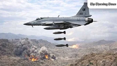 Pakistan says security forces killed 29 terrorists during Operation Ghazab-ul-Haq as intelligence based operations destroyed terrorist centres, weapons caches and militant infrastructure on both sides of the Pakistan-Afghanistan border. — FILE / THE THURSDAY TIMES