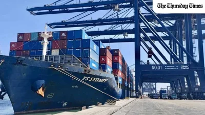 Pakistan’s ports are seeing a sharp rise in container and transshipment activity as Gulf shipping disruption redirects cargo towards Karachi, Port Qasim and Gwadar. — FILE