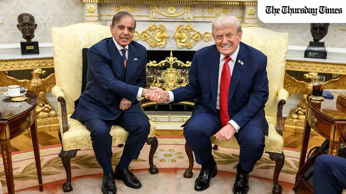 Pakistan has requested a rare $10 billion US exchange stabilisation facility that could bolster foreign exchange reserves, reduce pressure on the rupee and deepen economic cooperation between Islamabad and Washington. — FILE/THE WHITE HOUSE