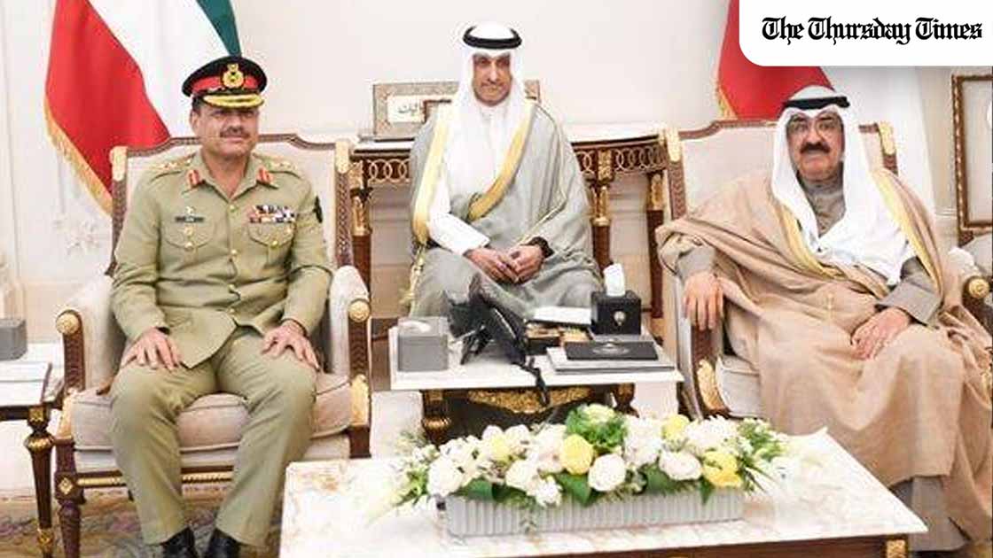 Kuwait's Amir has formally ratified the defence cooperation agreement with Pakistan by decree, published in the official gazette. — FILE