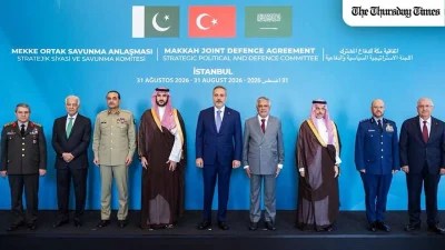 Pakistan, Saudi Arabia and Türkiye's defence pact is now the Makkah Defence Alliance, with a secretariat in Riyadh and a Pakistani first secretary general. — FILE