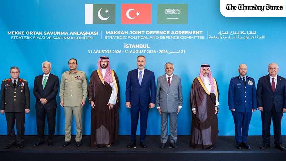 Pakistan, Saudi Arabia and Türkiye's defence pact is now the Makkah Defence Alliance, with a secretariat in Riyadh and a Pakistani first secretary general. — FILE