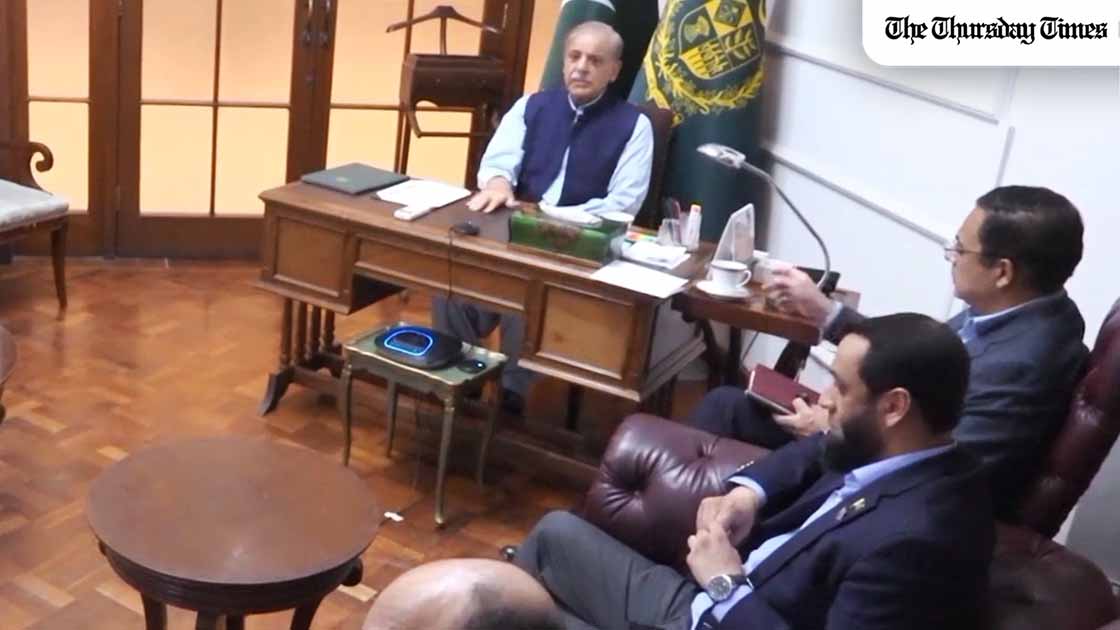 PM Shehbaz Sharif ordered eight PIMS officials suspended and criminal proceedings launched after an investigation found no fire safety systems in the ward where newborns died. — FILE/THE THURSDAY TIMES