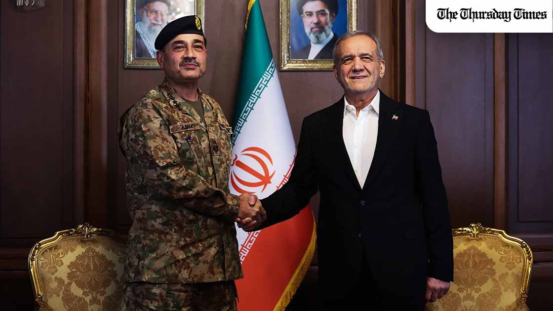 Field Marshal Munir set to visit Tehran again on Monday, his third trip this year as Pakistan continues mediating between the US and Iran. — FILE
