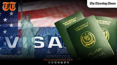 The United States has permanently introduced a refundable visa bond of up to $20,000 for visitors from 50 countries after a successful pilot programme, but Pakistan is not among the affected nations. — FILE/THE THURSDAY TIMES