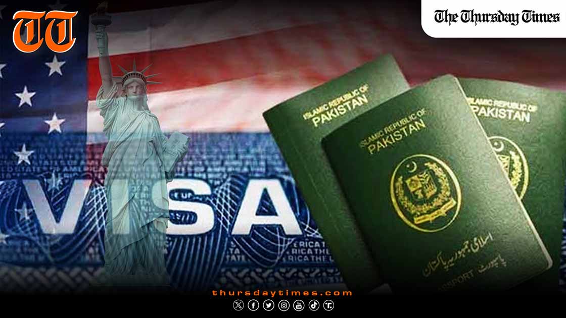 The United States has permanently introduced a refundable visa bond of up to $20,000 for visitors from 50 countries after a successful pilot programme, but Pakistan is not among the affected nations. — FILE/THE THURSDAY TIMES