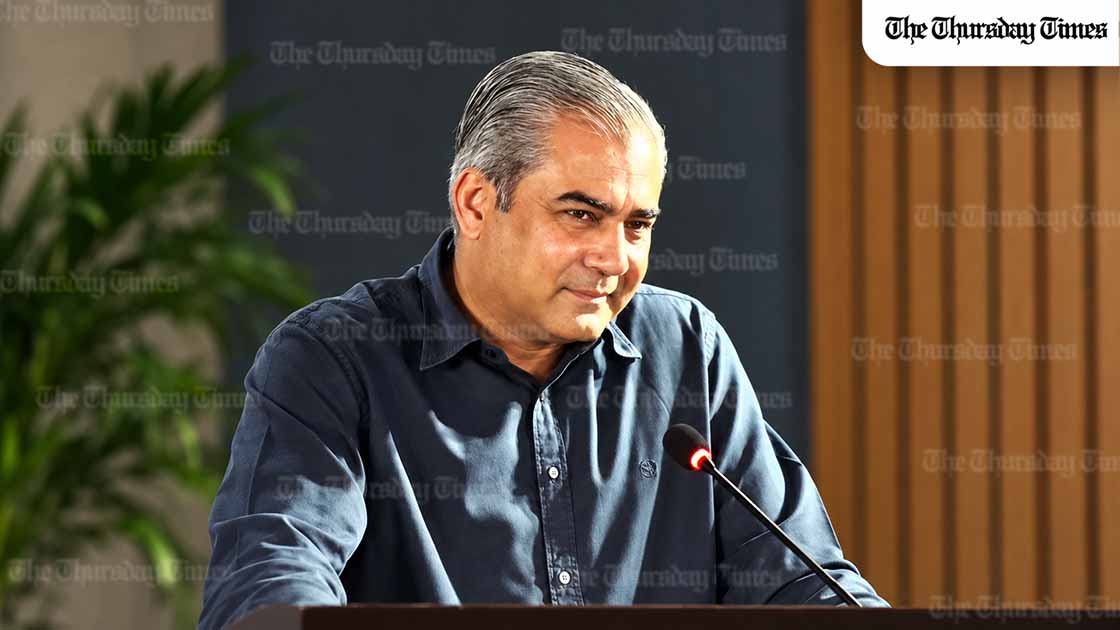 A file photo is shown of interior minister Mohsin Naqvi. — FILE/THE THURSDAY TIMES