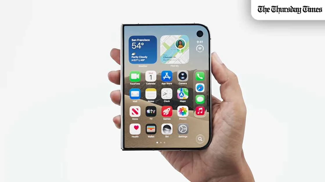 Apple has unveiled the iPhone Duo, its first-ever foldable iPhone, featuring a 7.6-inch display the company calls the largest iPhone screen ever, marking the biggest design change to the device since 2007. — FILE