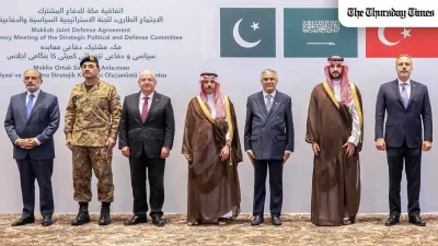 Pakistan, Saudi Arabia and Türkiye agree to move to practical implementation of Makkah Alliance defence commitments. — FILE/MoD Saudi Arabia