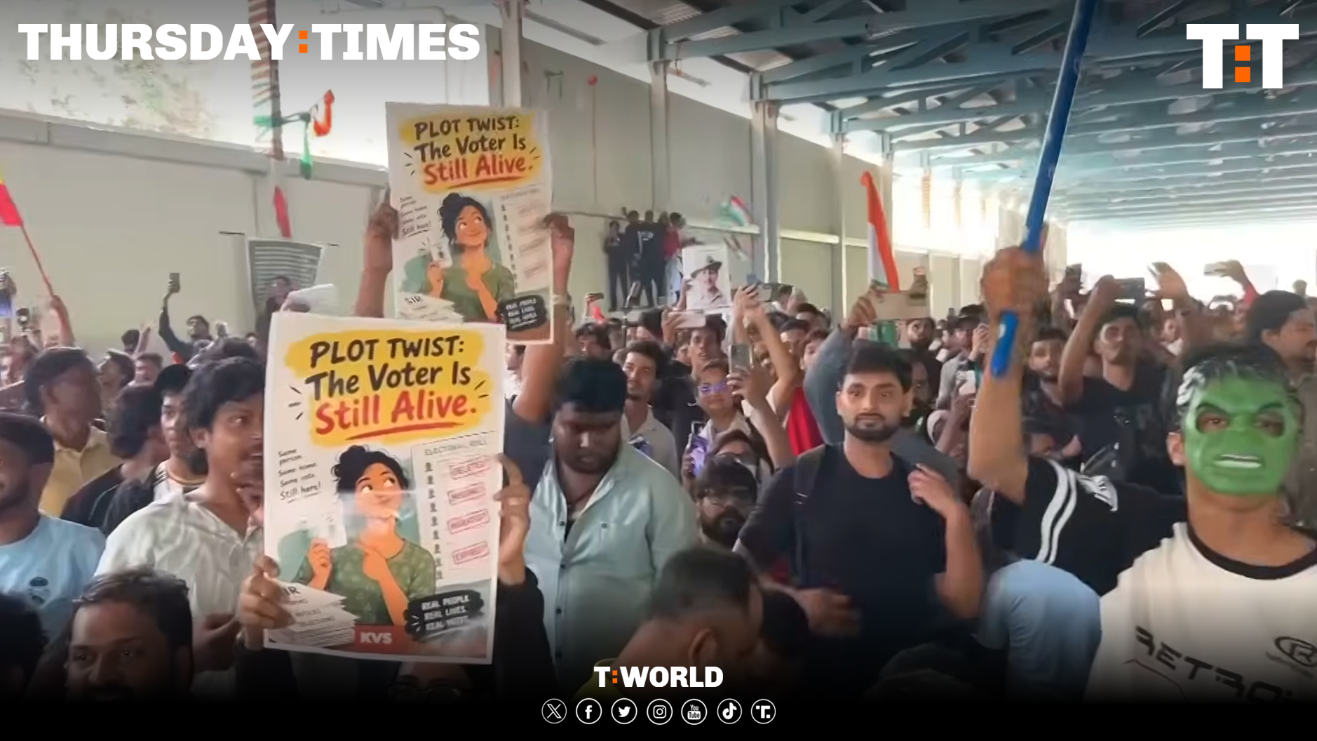 Protests are gathering pace in India. The Cockroach Janta Party will hold another protest in Delhi on Friday after the High Court declined to restrain it. — FILE