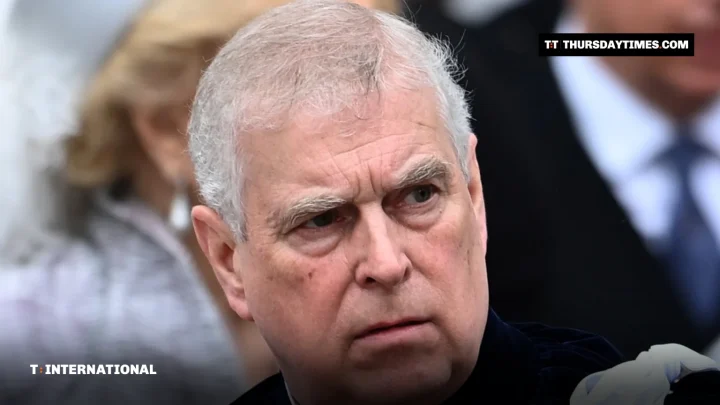 Andrew Mountbatten-Windsor in ceremonial robes
