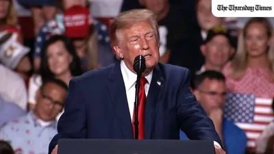 Trump welcomes Pakistan, Türkiye military support for Saudi Arabia: "I think that's great." — FILE