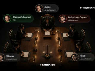 Meta Legal Space puts trainee lawyers in a virtual courtroom with an AI judge, witness, clerk and opposing counsel. — LEGALINE PLATFORM