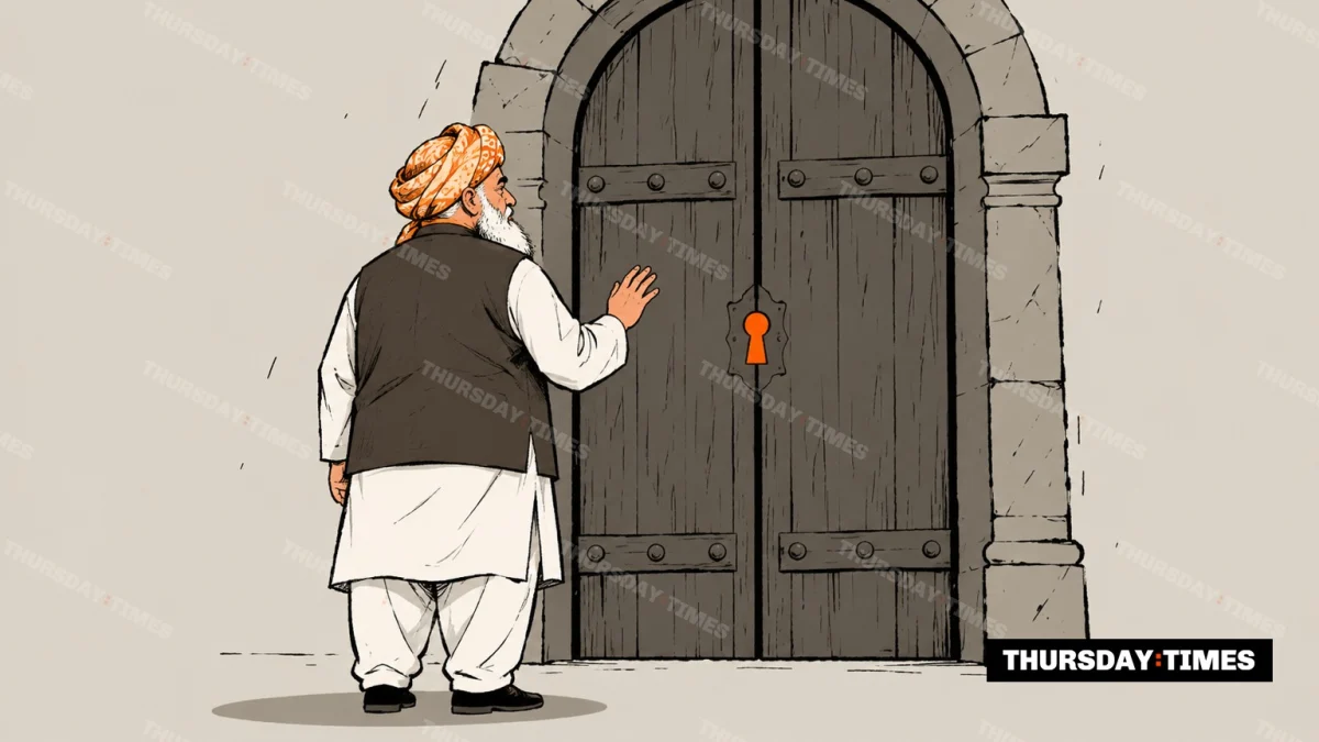 The man who helped bring Imran Khan down now borrows Khan's voice, condemning a system in whose corridors he spent decades bargaining for his share. — MICHAEL MCCALL FOR THE THURSDAY TIMES