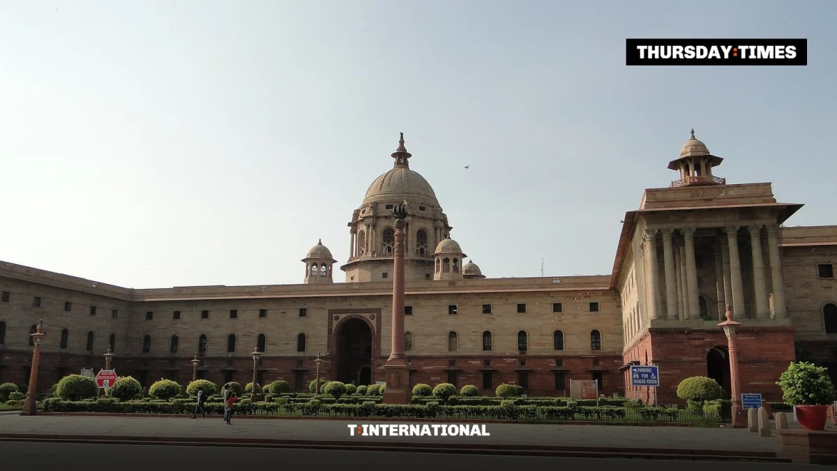 South Block in New Delhi, which houses India’s Ministry of External Affairs. — FILE/THE THURSDAY TIMES