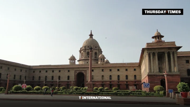 South Block in New Delhi, which houses India’s Ministry of External Affairs. — FILE/THE THURSDAY TIMES