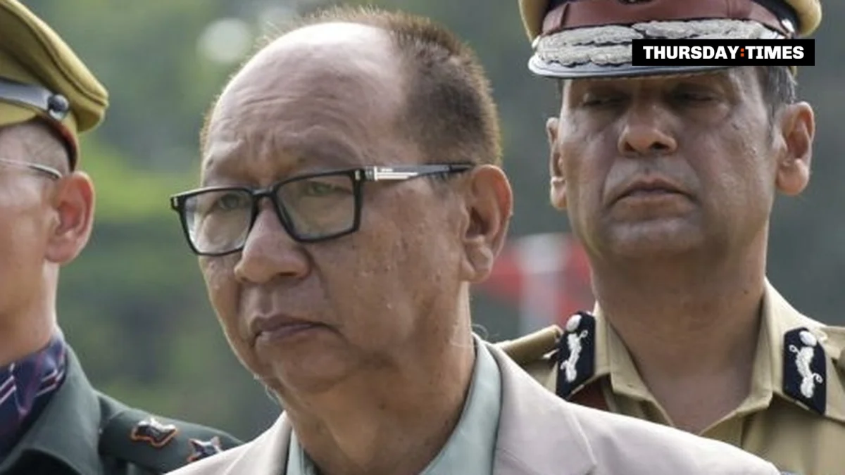 Manipur Chief Minister Yumnam Khemchand Singh. Photograph: The Week
