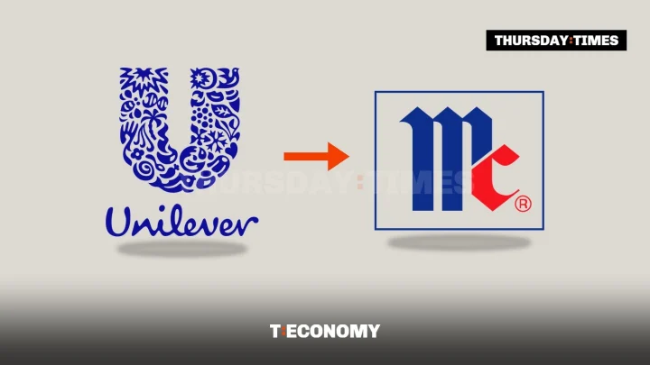 Unilever is handing control of its food business, including its Pakistani unit, to McCormick. — MICHAEL MCCALL FOR THE THURSDAY TIMES