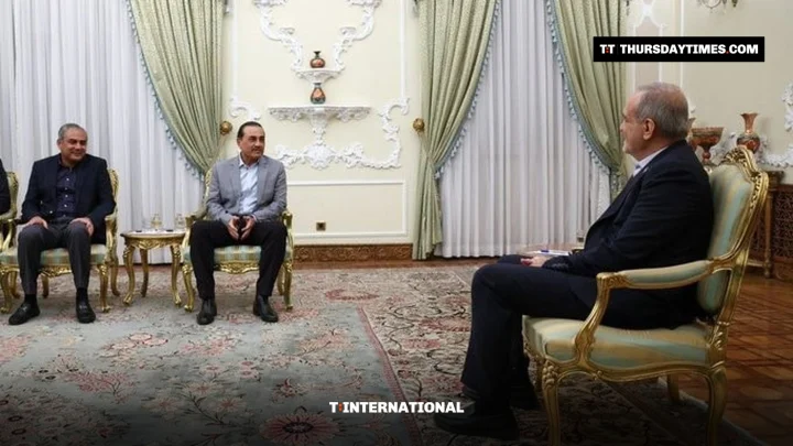 Field Marshal Asim Munir and Interior Minister Mohsin Naqvi meet Iranian President Masoud Pezeshkian in Tehran during their visit last week. — FILE/IRANIAN PRESIDENCY