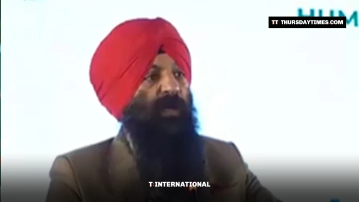 Punjab Minister for Minority Affairs Ramesh Singh Arora speaks at an event, file photo. — SCREENGRAB VIA SAMAA TV